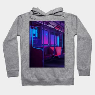 Dream trip in train Hoodie